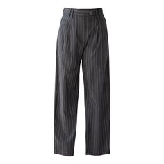 Create a borrowed-from-the-boys ensemble with this pair of black pants from Le Réussi. Crafted from linen blend with white stripes, they start at a high-rise waist and fall into a slim-straight leg. Take inspiration from the FW22-23, letting yours anchor an '80s-inspired outfit. Composition: 30% Linen, 67% Viscose, 3% Spendex Machine wash at a cold temperature Do not use the dryer Do not wring Line dry Steam and turn inside out Do not bleach Do not use hot water Do not use vinegar 80s Inspired Outfits, Fame Dr Clothes, Stripes Pants, Black Pinstripe Suit, Build An Outfit, Vampire Au, Striped Linen Pants, Power Woman, Pinstripe Pants