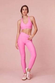 Jutta High-Rise Performance Leggings - Women's Activewear Sets | Shop LoveShackFancy.com Pink Athleisure, Dancing Through Life, Luxury Activewear, Sleek Style, Performance Leggings, Leggings Sale, Activewear Sets, New Fragrances, Sleek Fashion