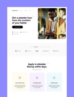 the landing page for an app that is designed to help people find their favorite things