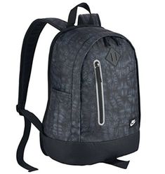 Nike Backpack With Zipper Closure, Nike Standard Backpack With Zipper Closure, Nike Black Backpack For Back To School, Nike Black Backpack For School, Nike Black Standard Backpack, Nike Travel Backpack With Zipper Closure, Nike Casual Black Backpack, Black Casual Nike Backpack, Casual Black Nike Backpack