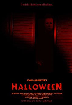 the poster for john carpenter's halloween