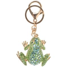 a key chain with a frog on it