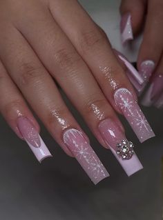 Sugarplum Fairy Nails, Sugar Plum Nails, Sugar Plum Fairy Nails, Fairy Nails, Plum Nails, Sugar Plum Fairy, Fairy Aesthetic, Xmas Nails