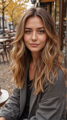 #BEAUTY ,#REALATIONSHIPS #Fashion #Outfits #SUMMER Outfits #Animals Balayage Hair Natural Brown, Hair Color Inspo Medium Length, Caramel Hair On Brown Hair, Bronde Balayage Caramel, Cool Hair For Women, Auburn Honey Hair, Bronde Balayage With Copper Tones, Long Autumn Hair, Soft Autumn Hair Balayage