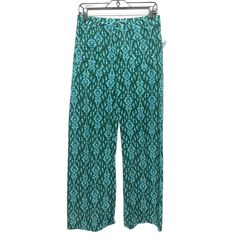 Brand: ZARA Style: PANTS WIDE LEG Color: BLUE & GREEN Size: S SKU: 293-29311-79788 CONDITION: GENTLY USED Green Straight Leg Bottoms For Loungewear, Green Wide-leg Loungewear Pants, Green Straight Leg Loungewear Bottoms, Green Stretch Ankle-length Pants, Green Ankle-length Wide Leg Pants For Loungewear, Green Wide Leg Ankle-length Pants For Loungewear, Green Ankle-length Loungewear Pants, Green Ankle-length Lounge Pants, Green Stretch Ankle-length Bottoms