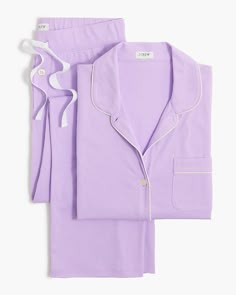 Shop for the Long-sleeve knit pajama set for women. Find the best selection of women womens-categories-clothing-pajamas-pajama-sets available in-stores and on line. Petite Knit, Purple Long Sleeve Top, Capsule Wardrobe Planning, Purple Pajamas, Family Sweater, Fall Suit, Wardrobe Planning, Purple Long Sleeve, Holiday Party Outfit