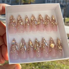 This Acrylic & Press On Nails item by Sheispressed has 1368 favorites from Etsy shoppers. Ships from Atlanta, GA. Listed on Apr 26, 2024 Pastel Nails Spring, Golden Nails, Chrome Nail Art, Milky Nails, Nail Time, Swarovski Nails, Acrylic Press On Nails, Rose Nails, Pastel Nails