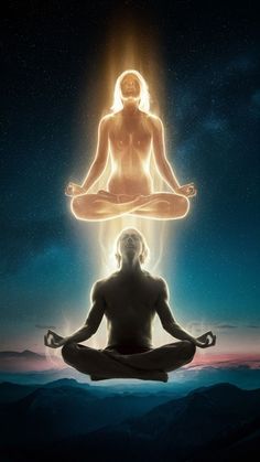 Astral Projection Yoga_ Journey Beyond the Physical #usa #spiritual Shiv Chakra, Astral Projection Art, Astral Projection Aesthetic, Meditation Pics, Hinduism Spirituality, Chakra Meditation Art, Kundalini Meditation, Spiritual World, Red Background Images