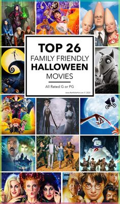 the top 20 family friendly halloween movies