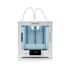 an image of a white 3d printer on a white background with the words unimaster written below it