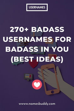 Badass Usernames Clever Username Ideas, Lowkey Username Ideas, Bad Usernames For Instagram, Weird Usernames For Instagram, Gangsta Usernames For Instagram, Usernames For Reddit, Fitness Username Ideas, Mysterious Username Ideas, Usernames With Your Name