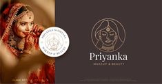 Beautiful bride wearing indian dress log... | Premium Vector #Freepik #vector #logo Dress Logo Design, Artist Logos, Dress Logo, Profile Logo, Makeup Artist Logo, Makeup Logo, Hindu Bride, Artist Logo, Indian Makeup