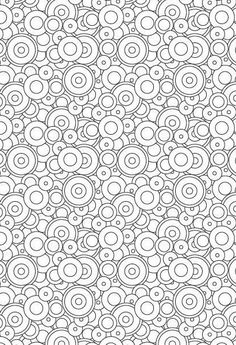 an abstract black and white background with circles