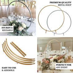 there are many different types of wedding decorations