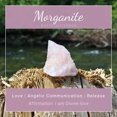 Morganite Crystal Meaning, Morganite Meaning, Book Store Aesthetic, Crystal Book, Morganite Crystal, Crystal Aesthetic