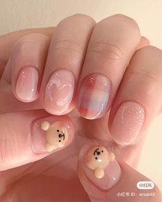 Nails Care, Cute Simple Nails, Aesthetic Nails, Nail Box, Nail Polish Art, Blush Nails, Cute Gel Nails, Apple Phone Case