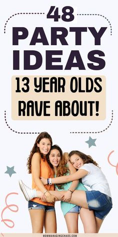 if you are looking for a fun 13th birthday party theme to ring in the start of the teenage years, this article is loaded with great ideas. Parties ideas, party idea, party ideas for kids, partying ideas. Teen B Day Party Ideas, 13th Birthday Party Themes For Girls 13, Birthday Party Ideas For Teenagers Girl, Birthday Party Ideas 13th Birthday, Ideas For 13th Birthday Party Girl, Thirteenth Birthday Party Ideas