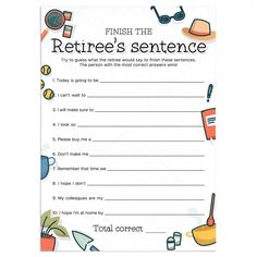 a printable retirement certificate for someone who is going to have fun on the beach