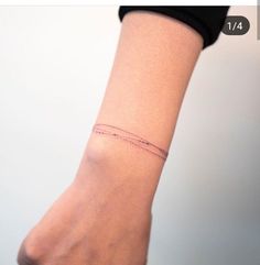 Fine Line Wrist Bracelet Tattoo, Red Bracelet Tattoo, Dainty Bracelet Tattoo, Braclet Tattoo Women, Delicate Bracelet Tattoo, Wrist Bracelet Tattoos For Women, Armband Tattoo Frau, Braclet Tattoo, Bracelet Tattoos For Women