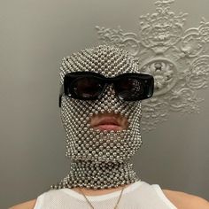 Techno Outfit, Chrome Ball, May 20, Mask Design, Square Sunglasses Women, Runway Fashion, New Items, Fashion Inspo Outfits