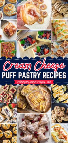 Turn to these Mother's Day food ideas for things to make with puff pastry! Your Mother's Day at home must have this assortment of puff pastry danish. Whether sweet or savory, these Cream Cheese Puff Pastry Recipes are easy and delicious! Puff Pastry Roll Up Recipes, Puff Pastry Christmas Recipes, Ways To Use Puff Pastry, Puff Pastry Filling Ideas, Puff Pastry Bundles, Pastry Dough Recipe Easy, Breakfast Puff Pastry Recipes Savory