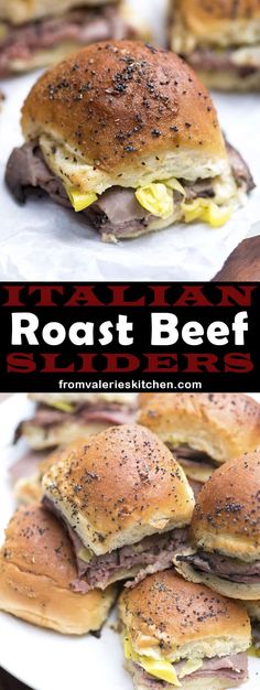 this roast beef sliders recipe is the perfect way to use up those leftover meat