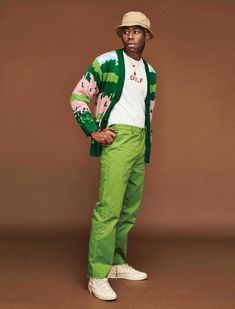 Tyler The Creator Rapper Singer Music Tyler The Creator Fashion, Tyler The Creator Outfits, Tyler The Creator Wallpaper, Flower Boy, Painting For Home, Golf Wang, Music Cover, Looks Street Style, Flower Boys