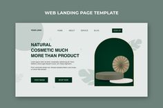 the web landing page is designed to look like an arch with a fan on it