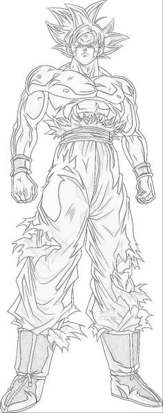 the drawing of gohan from dragon ball super saishiki coloring pages, free printable