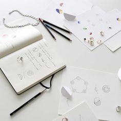 Sketches of Bucherer B Dimension jewels designed by Yunjo Lee Jewelry Photography Ideas, Jewellery Video, Jewel Drawing, Design Studio Office, Catalog Ideas, Instagram Feed Planner, Jewelry Sketch, Pearl Jewels, Jewellery Photography