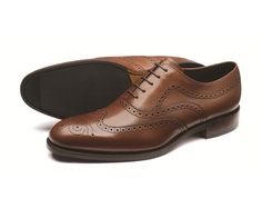 Loake Heston Brogue Shoe, Brown Brogues, Gentleman Shoes, Oxford Brogues, Man Shoes, Brogue Shoes, Elegant Shoes, Clothes Horse, Boots For Sale