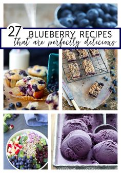 blueberry recipes that are perfectly delicious