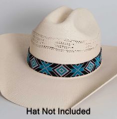 The Sadie Beaded Black Hat Band is perfect for cowboy and fedora hats. Crafted with high quality black beads, its eye-catching design will take your hat game to the next level. Style with confidence and get ready to turn heads. **Please note this is the hatband only** Black Summer Hat Bands For Ranch, Black Beaded Hat Band For Beach, Black Beaded Hat Bands For Beach, Southwestern Black Hat Bands For Country Events, Bohemian Black Hat Bands For Ranch, Beaded Hat With Curved Brim For Rodeo, Beaded Rodeo Hat With Curved Brim, Beaded Curved Brim Hat For Rodeo, Black Western Sun Hat For Festivals