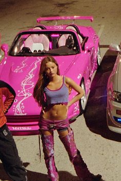 Devon Aoki in her iconic role as Suki 🚗 Pink Car, On Twitter, Twitter, Pink