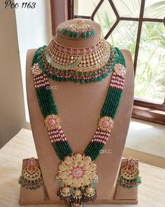 Reception Jewellery, Beaded Wedding Jewelry, Pakistani Jewellery, Pakistani Bridal Jewelry