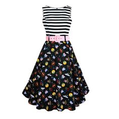 Disney Parks Dress Shop Her Universe Disney Park Icons Dress Small 100% Authentic Disney Disney Parks Dress Shop Her Universe Disney Park Icons Dress Small Disney X Dress Shop Disney Park Icons Size: Small One-Piece Sateen Dress Retro 1950s Styling Sleeveless Striped Bodice Zip Back Scoop Neckline Wide Faux Leather Belt With Buckle Skirt With Allover Disney Parks Icons Pattern, Fireworks And Pixie Dust Includes Icons Representing Sleeping Beauty Castle, Cinderella Castle, Space Mountain, Enchant Summer Cotton Dresses With Character Print, Fitted Character Print Dresses For Spring, Spring Fitted Dresses With Character Print, Fitted Spring Dresses With Character Print, Summer Pink Dress With Character Print, Fitted Disney Dress For Summer, Pink Summer Dress With Character Print, Multicolor Disney Dresses For Summer, Fitted Cotton Disney Dress