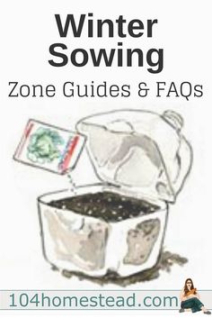 the front cover of winter sewing zone guides and faqs, with an image of a