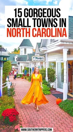 15 Gorgeous Small Towns In North Carolina North Carolina Attractions, Moving To North Carolina, North Carolina Vacations, Living In North Carolina, Carolina Mountains, Road Trip Places, North Carolina Travel, Vacation Locations