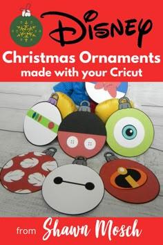 christmas ornaments made with your cricut