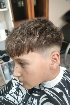 25 French Crop Haircuts For Men: Classic and Contemporary Styles | Lookosm French Crop Straight Hair Men, Men’s Hairstyles French Crop, Long Crop Haircut Men, Long French Crop Haircut, Low Fade French Crop, Textured French Crop Hair Men, Corte French Crop, French Crop Mid Fade, French Cut Hair Men