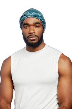 YGN Men's Spring/Summer Collection is the first drop of the latest colors strictly for the guys. Our Halo Turban gets a vibrant new look in these must-have hues of the season. The close fit is perfect to keep your waves, braids and freshly twisted locs tight. The simple infinity loop is lightweight and comfortable, for a stylish finish, because as the weather heats up, your look must be on point. Available in three sizes - S/M (fitted sizes 6 - 6 7/8) M/L (fitted sizes 7 - 7 1/2) X/XL (fitted si Infinity Braid, Latest Colour, One Drop, Mens Spring, Skull Cap, Locs, Summer Collection, White Undershirt, New Look