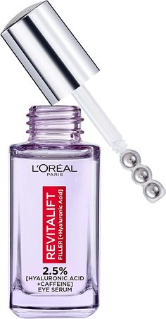 Caffeine Eye Serum, Loreal Revitalift, Clear Liquids, Wrinkle Serum, Gloss Labial, Eye Serum, Bb Cream