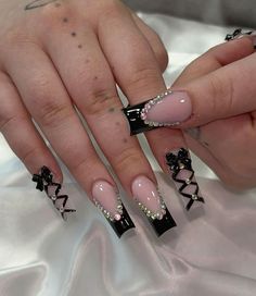 Wow Nails, Lace Nails, Long Nail Designs, Acrylic Nails Coffin Pink