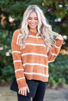 Simple Winter Outfits, Fox Sweater, Red Plaid Shirt, Camel Sweaters, Winter Mode, Casual Winter Outfits, Chunky Sweater, Cute Sweaters, Fall Sweaters