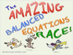 an image of the amazing balanced education race with cartoon animals and text that reads,'the amazing balanced education race '