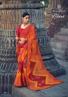 Simple Sarees, Wedding Saree Indian, Printed Saree, Organza Saree, Lace Fashion, Half Saree