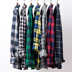 Get rugged and ready with this heavy plaid flannel shirt. Perfect for workwear or casual wear, this shirt features a collared neckline and button-down closure. With easy care and breathable fabric, you'll stay comfortable all day long. Plus, the pockets add extra functionality to this Western-themed shirt. #PlaidFlannel #MensWorkwear #WesternStyle #BreathableFabric #Pockets #Comfortable Flannel Shirt Men, Winter Flannel, Chemise Dress, Plaid Shirts, Plaid Shirt Men, Mens Flannel Shirt, Cotton Fashion, Mens Flannel, Long Sleeve Flannel