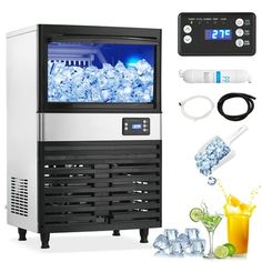 an image of a cooler with ice and drinks