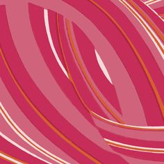 an abstract pink background with orange and white lines in the shape of curved circles on top of each other