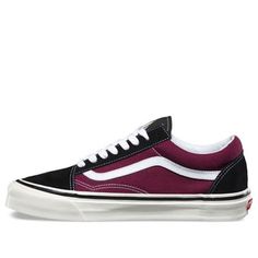 Vans Old Skool 36 DX 'Black Burgundy' VN0A38G2R1U (SNKR/Unisex)